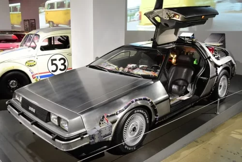 88-mile-per-hour stainless-steel hero DeLorean