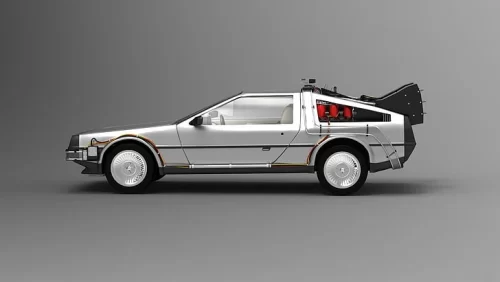 Back to the Future – DeLorean Time Machine Car Kit Toy