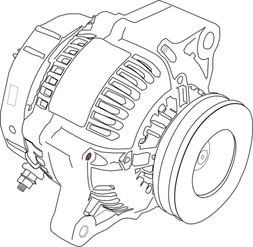 alternator is a rotating electric generator