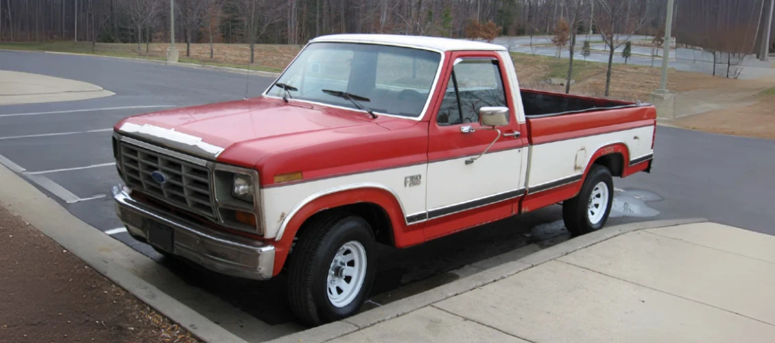 Ford f series trucks from the 80s
