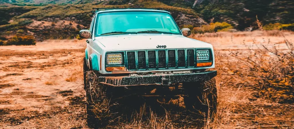 jeep wrangler yj with square headlights