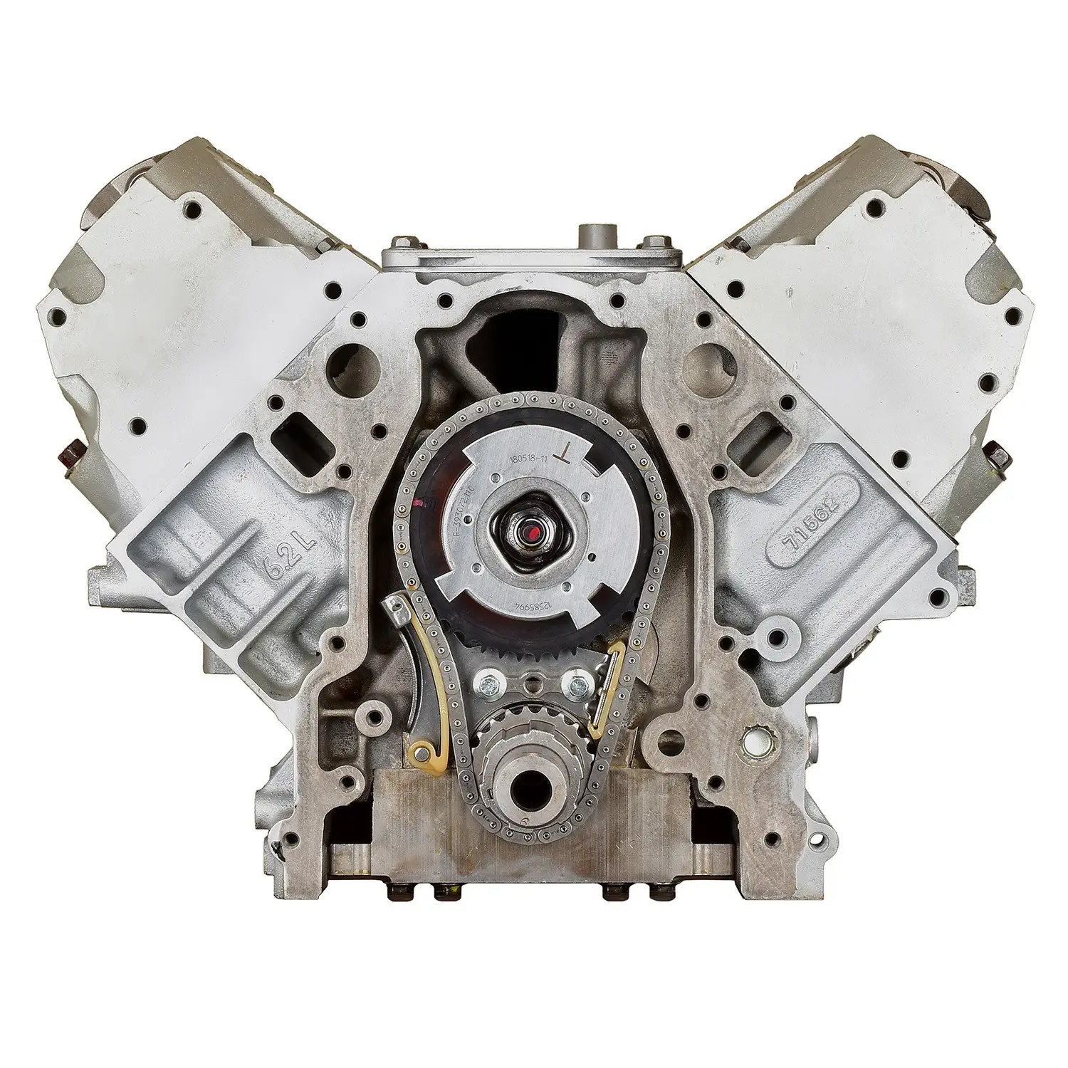 Remanufactured 6.2L GM Gen II engine assembly